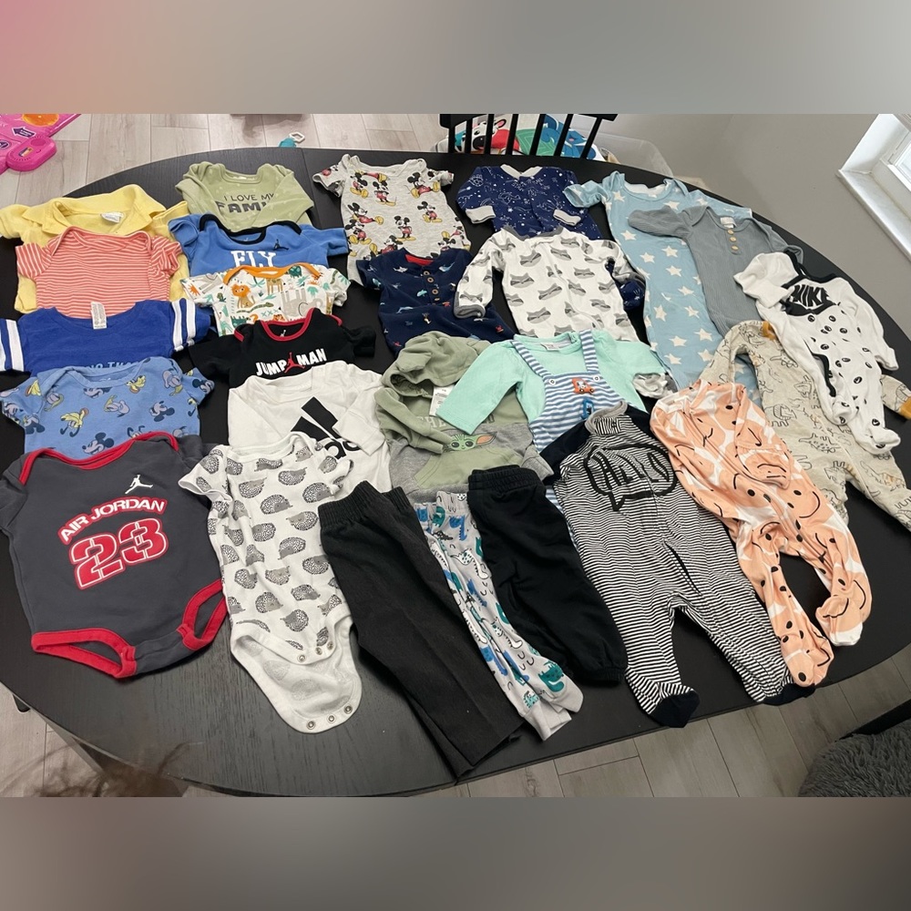 Baby Boy Clothing Lot 0-3 months